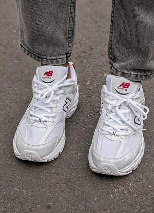 🔥🔥🔥 мужские/женские кроссовки new balance 530 white\red7 фото