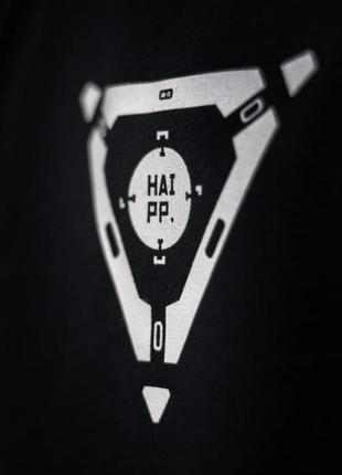 Спортивний чоловічий набір без бренду, весняний комплект haipp - v11 чорний худі штани6 фото