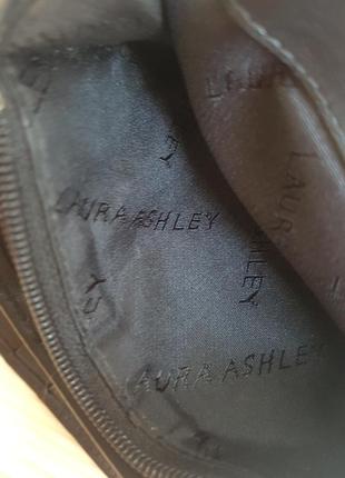 Винтажный кожаный кошелек laura ashley6 фото