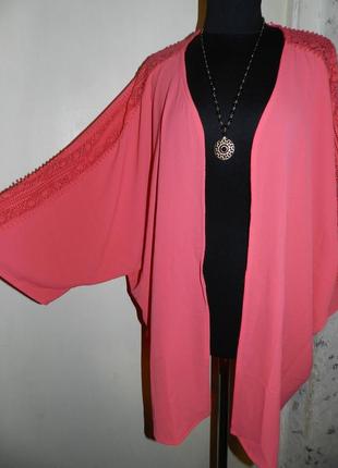 Малиновий кардиган esmara, великий розмір, оверсайз