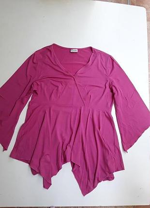 Фирменная трикотажная блуза
