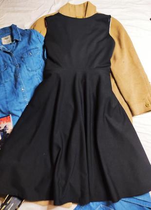 Yours платье чёрное серое в цветочный принт большое батальное новое3 фото