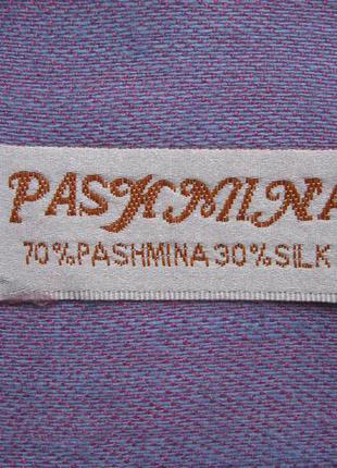 Палантин pashmina, 70% pashmina 30% silk4 фото