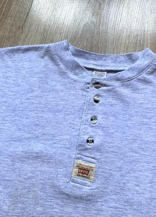 Мужская винтажная ретро хлопковая футболка левайс levis usa3 фото