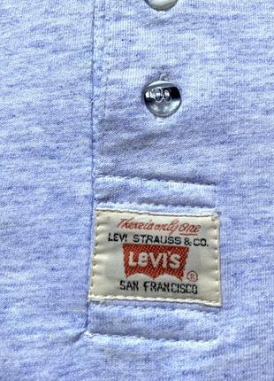 Мужская винтажная ретро хлопковая футболка левайс levis usa5 фото