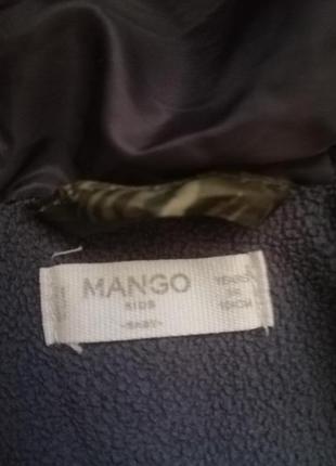 Куртка курточка mango на 2-3 года 3-4 года7 фото