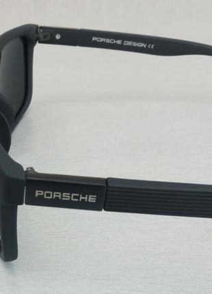 Porsche design окуляри чоловічі сонцезахисні чорні поляризированые4 фото