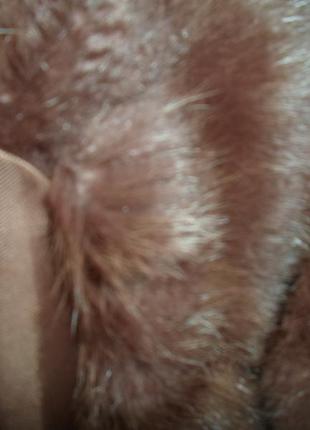 Куртка кожаная на меховой подстежке4 фото