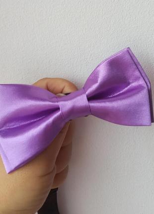 Галстук-бабочка лавандовый цвет / бабочка лаванда