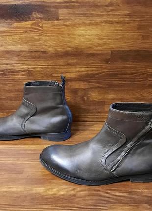 Мужские ботинки clarks натуральная кожа размер 42/28см4 фото