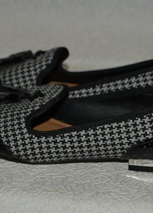 Новые туфли лоферы tu 23.7 см 37 размер англия5 фото