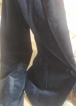 Фирменный пиджак из бархата, 36 размер2 фото