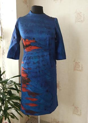 Натуральное платье, шелк, jigsaw &amp; antonio curcetti 2