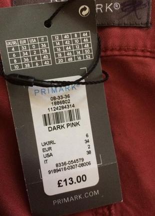 Стильные брюки карго тенсел primark7 фото