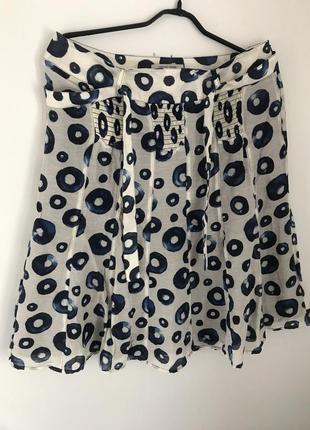 ✅легкая юбка элитного французского бренда gerard darel p. l. / xl