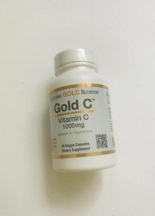 Витамин с california gold nutrition , 60 капс1 фото