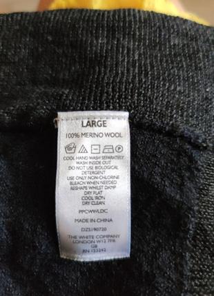 Пончо,накидка,палантин white label из  мериносовой шерсти 5