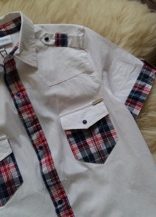 Рубашка/сорочка zu-yspanici (италия) на 15-17 лет (размер 44)2 фото