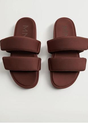 Шльопанці сандалі шльопанці тапки mango оригінал