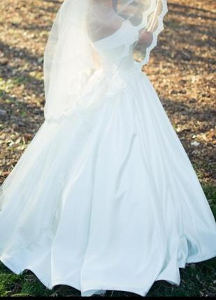 Шикарное свадебное платье 2021 года!6 фото