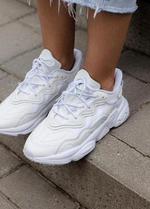 Кросівки adidas ozweego adipren white кросівки