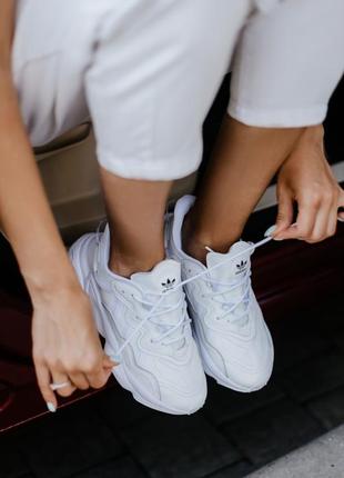 Кросівки adidas ozweego adipren white кроссовки2 фото