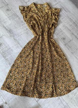 Платье tu - цветочный принт, m.l3 фото