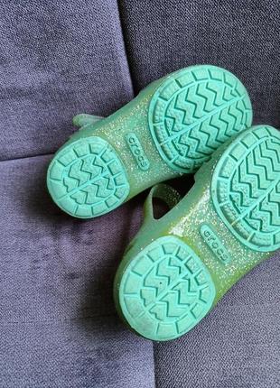 Сандалі crocs для дівчинки c82 фото