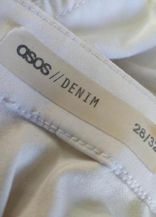 Белые джинсы asos3 фото