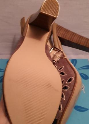 Босоніжки замшеві 37р.