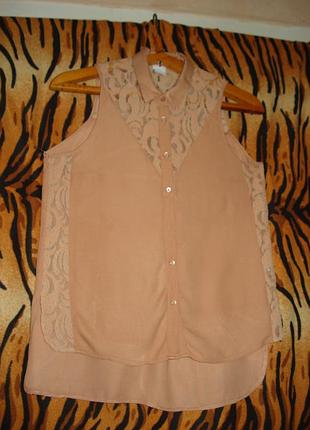 Супер блуза "items vero moda"р.xs.100%вискоза.