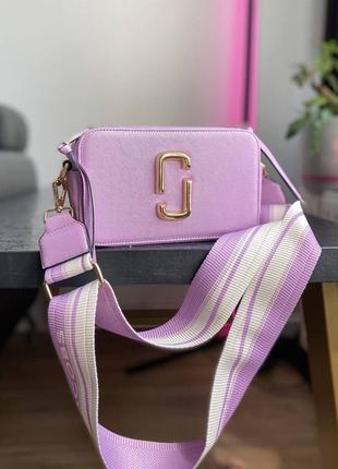 Marc jacobs violet ll женская сумка клатч марк якобс в фиолетовом цвете4 фото
