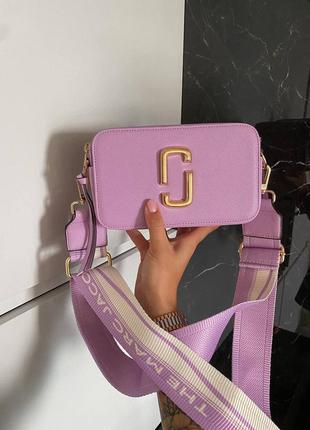 Marc jacobs violet ll женская сумка клатч марк якобс в фиолетовом цвете7 фото