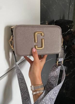 Шикарная женская сумка клатч marc jacobs silver ll3 фото