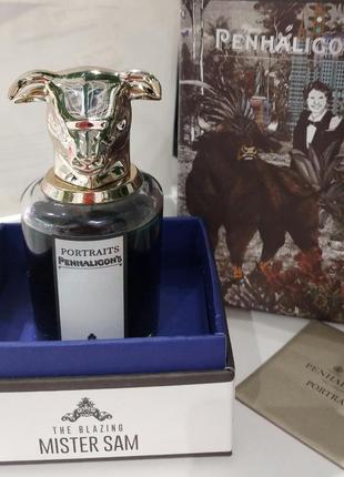 The blazing mister sam penhaligon's portraits 5 ml eau de parfum, парфюмированная вода, отливант