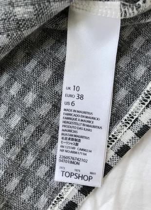 Актуальный топ в клеточку от top shop3 фото