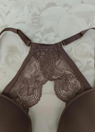 Шикарний бюстгальтер кольору курній троянди thirdlove lace racerback сша