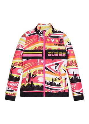 Реглан guess. цветной принт. новая коллекция. размер 8,14 лет