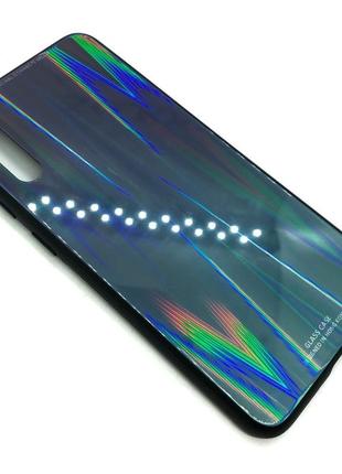Tpu+glass чехол gradient aurora с градиентом совместимость: samsung a50 / a30s1 фото