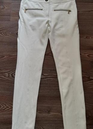 Брюки белые узкие скини zerres