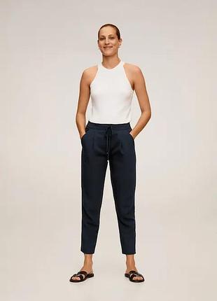 Костюмні брюки зі шнурками mango - s, m, l