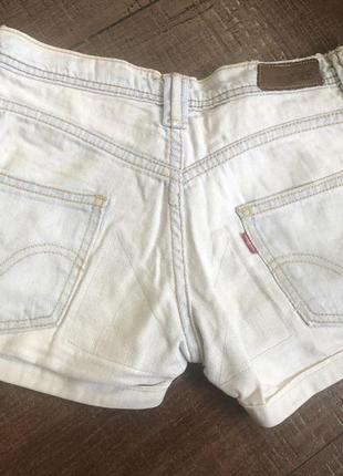 Джинсові шорти levi's xs 2