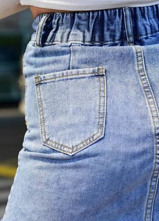 Стильная женская/подростковая юбка джинсовая.3 фото
