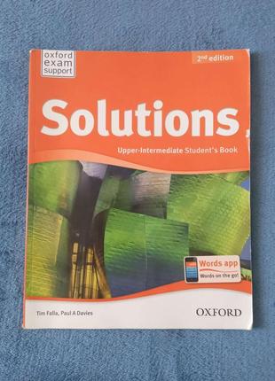 Книга тетрадь solutions 10-11 класс 2