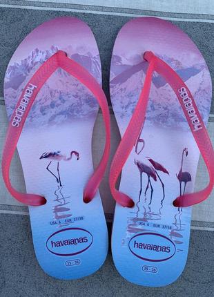 👣отличные тапочки./havaianas/eu35-36/23.5cm/состояние новых..👣3 фото