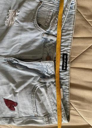 Укороченные джинсы, бренд only6 фото