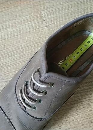 Кожаные качественные туфли samuel windsor 26,5 см8 фото