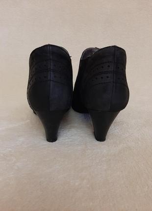 Натуральные кожаные туфли фирмы roberto santi p.39 стелька 25,5 см4 фото