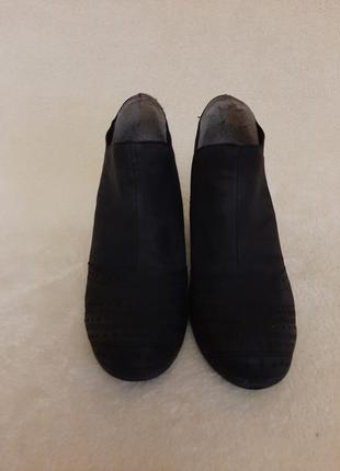 Натуральные кожаные туфли фирмы roberto santi p.39 стелька 25,5 см2 фото