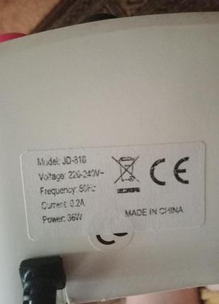 Лампа сушилка для маникюра uv lamp jd-818 /36w3 фото